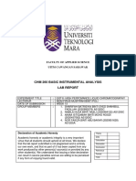 CHM 260 Experiment 6 As120 5C Group 3 PDF