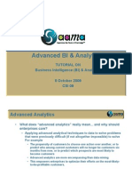 Advanced BI & Analytics