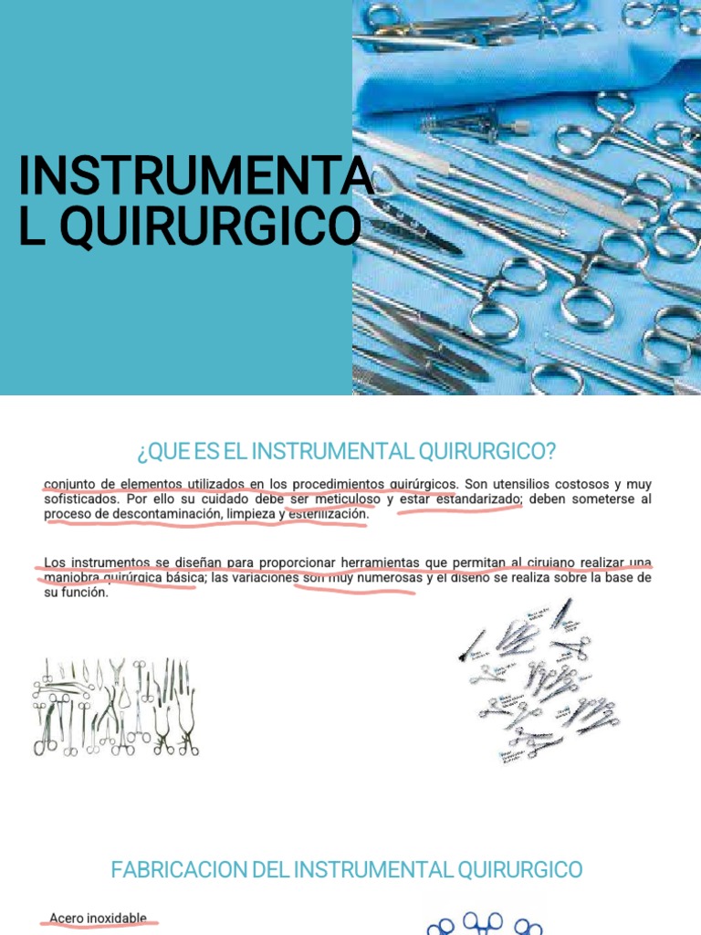 Instrumenta L Quirurgico | PDF