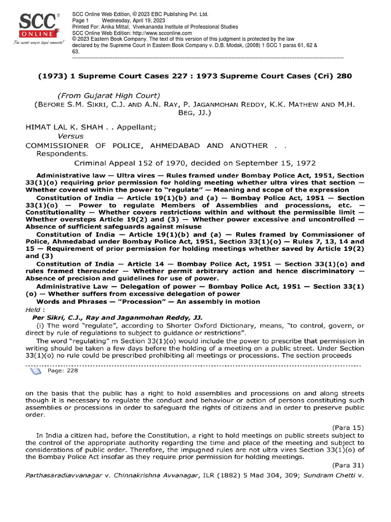 himmat-lal-k-shah-v-commissioner-of-police-ahemdabad-1973-pdf