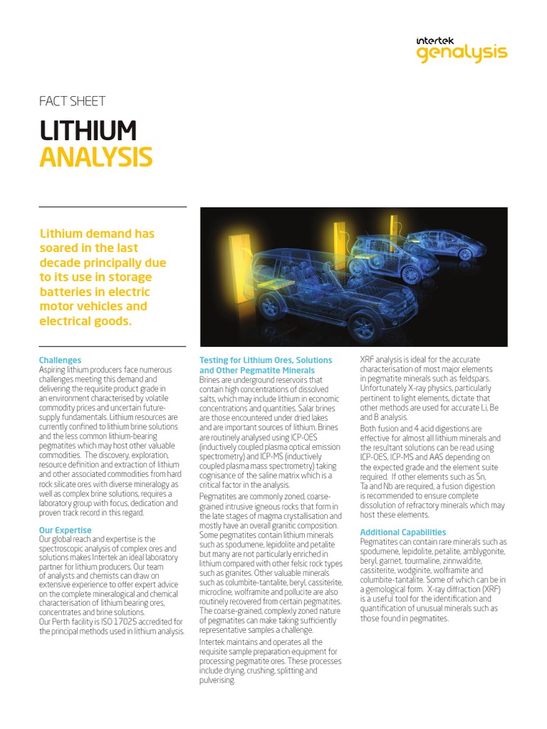 Intertek Minerals Lithium Fact Sheet.pdf PDF