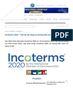 Incoterms 2020 - Tóm Tắt Nội Dung Và Hướng Dẫn Sử Dụng Cụ Thể PDF