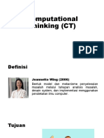 Computational Thinking (CT) 05