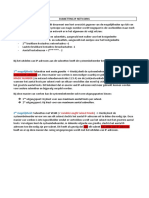 Samenvattende Oefeningen SUBNETTING IP NETWORKS 1