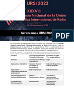 Arrancamos URSI 2023 PDF