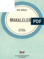 Ziya Gokalp - Makaleler V PDF