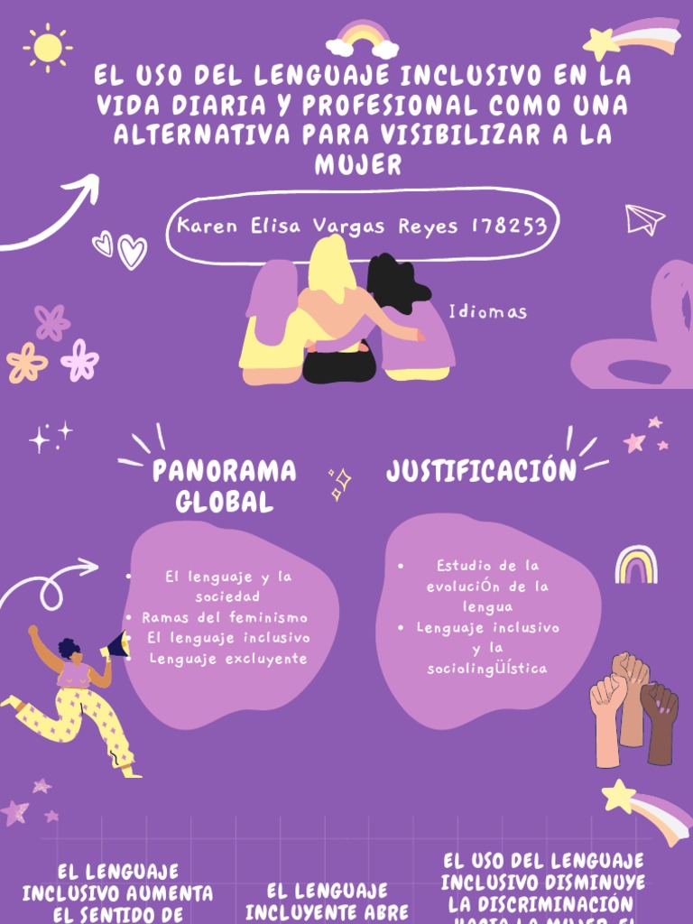 Lenguaje Inclusivo: Visibilidad Femenina | PDF | Artes del Lenguaje y ...