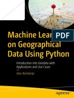 Machine Learning On Geographical Data Using Python Introduction Into Geodata With Applications and Use Cases (Joos Korstanje) (Z-Library) PDF