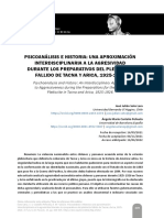 Dialnet PsicoanalisisEHistoria 8853288 PDF