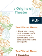 The Origins of Theater