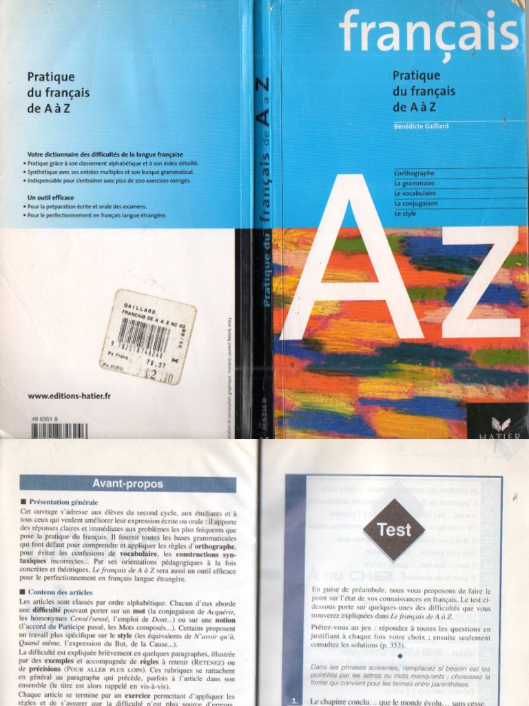 Français de A-Z PDF | PDF