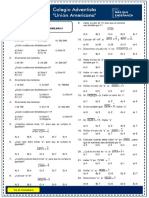 Separata - Criterios de Divisibilidad Ii - 1ro Sec - SR PDF