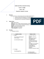 Detailed Lesson Plan in Steering System