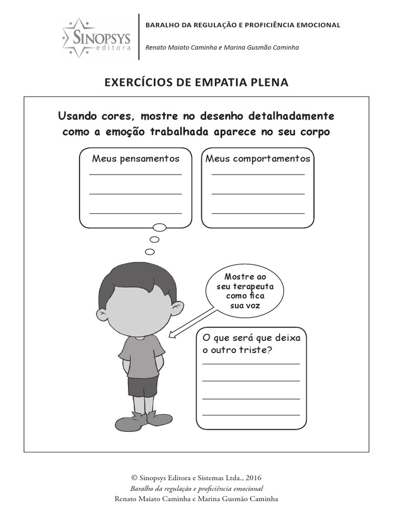 Exercicio Empatia Pdf Pdf Emoções Psicologia