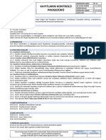 KALİBRE MÜHENDİSLİK - Kayıtların Kontrol Prosedürü - Rev02 PDF