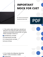 CUET Mocks PDF