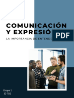 Español Comunicación y Expresión