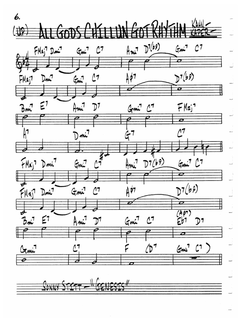 All God's Chillun Got Rhythm.pdf | PDF