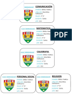 Cuadros de Nombres