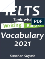 IELTS Topic-Wise Writing Band 8 Vocabulary 2021 - UPLOADE BY SAFI PDF