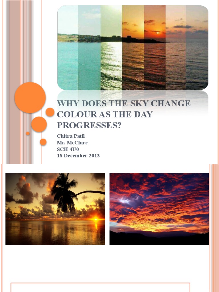 Sky Color Changes Explained | PDF