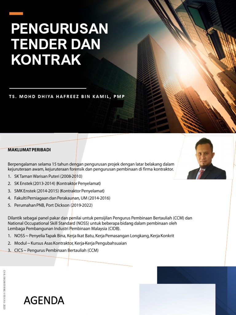 Pengurusan Tender Dan Kontrak Pdf Pdf