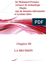 Chapitre III La Decision