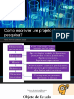 Como Escrever Um Projeto de Pesquisa tcc1 PDF