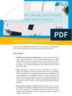 1566991447como Hacer Un Escape Room en El Aula - ELEInternacionalpdf PDF