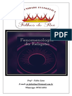 Apostila - Fenomenologia Da Religião - Filhos Do Rei PDF