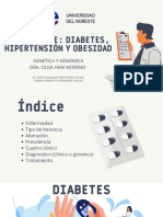 Genética de Diabetes, Hipertension y Obesidad PDF