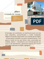Modelo Analogo Casa de Playa - Odp