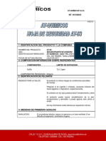 Hoja de Seguridad AT-83 PDF