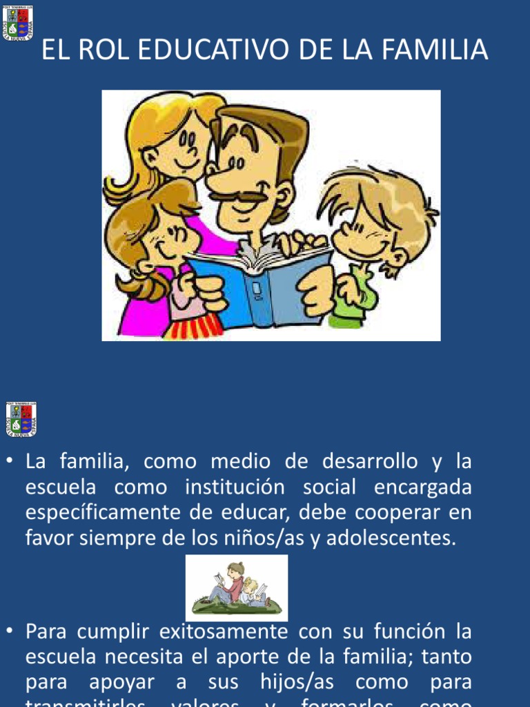 Rol Educativo de la Familia en la Escuela | PDF