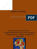 Instrumentos Musicales Africa