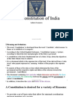 India's Constitution: Key Features