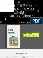 Plan Lector Cronica de Una Muerte Anunciada PDF