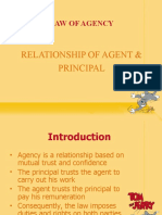 Relationship of Agent & Principal