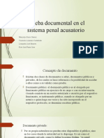 Prueba Documental en El Sistema Penal Acusatorio-1