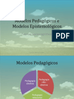 Aula 1, Modelos Pedagógicos e Modelos Epistemológicos