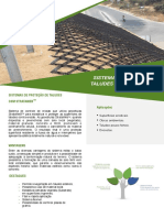 Sistema de proteção de taludes com geocélulas StrataWebTM