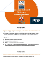 Critérios de Beers - Geriatria e Gerontologia - 2023