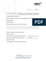 Carta Reclamo Vexi Carnet 2023 PDF
