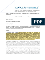 Verificación de créditos por honorarios en concurso preventivo