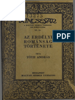 Tóth András - Az Erdélyi Románság Története (1944) PDF