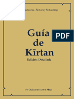 Guia de Kirtan 2022 Edicion Detallada PDF