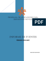Informe de Fuentes PDF