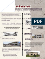 Infografía Cronología Línea de Tiempo Arqueología Vintage Beige Gris y Marrón