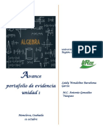 Evidencia de Portafolio (Algebra) PDF