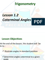 Lesson 1.2-Coterminal-Angles
